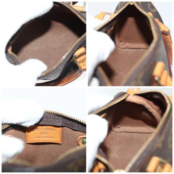 LOUIS VUITTON Monogram Mini Speedy Hand Bag M41534 LV Auth 142017 - Picture 16 of 16